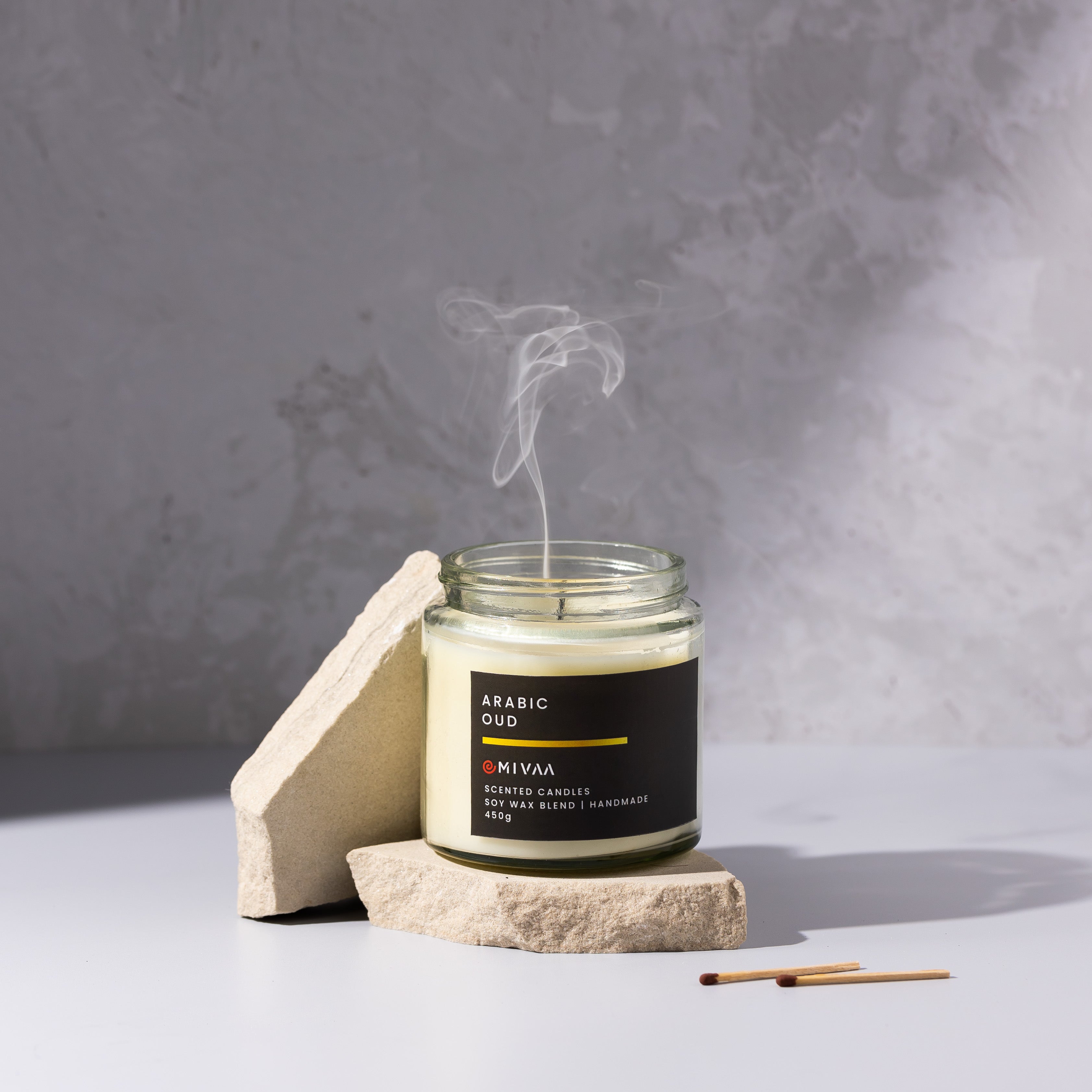 Mivaa Luxury Scented Candle - Arabic Oud