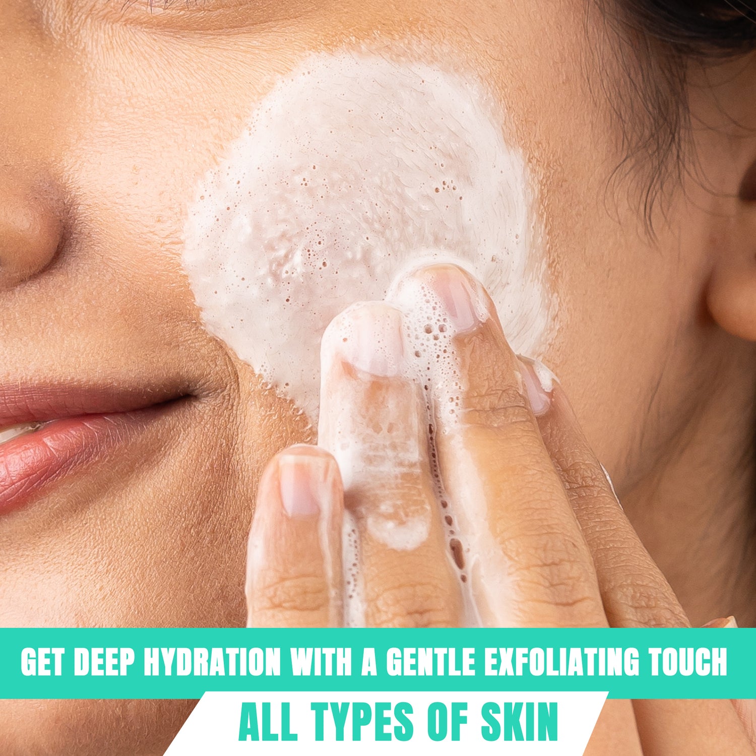 Moisturizing Face Wash with 2% Salicylic Acid and Hyaluronic Acid for All Skin Types, 100ml - Deep Hydration, Anti-Acne, Clearer Skin, Sulphate & Paraben Free, Suitable for Men & Women