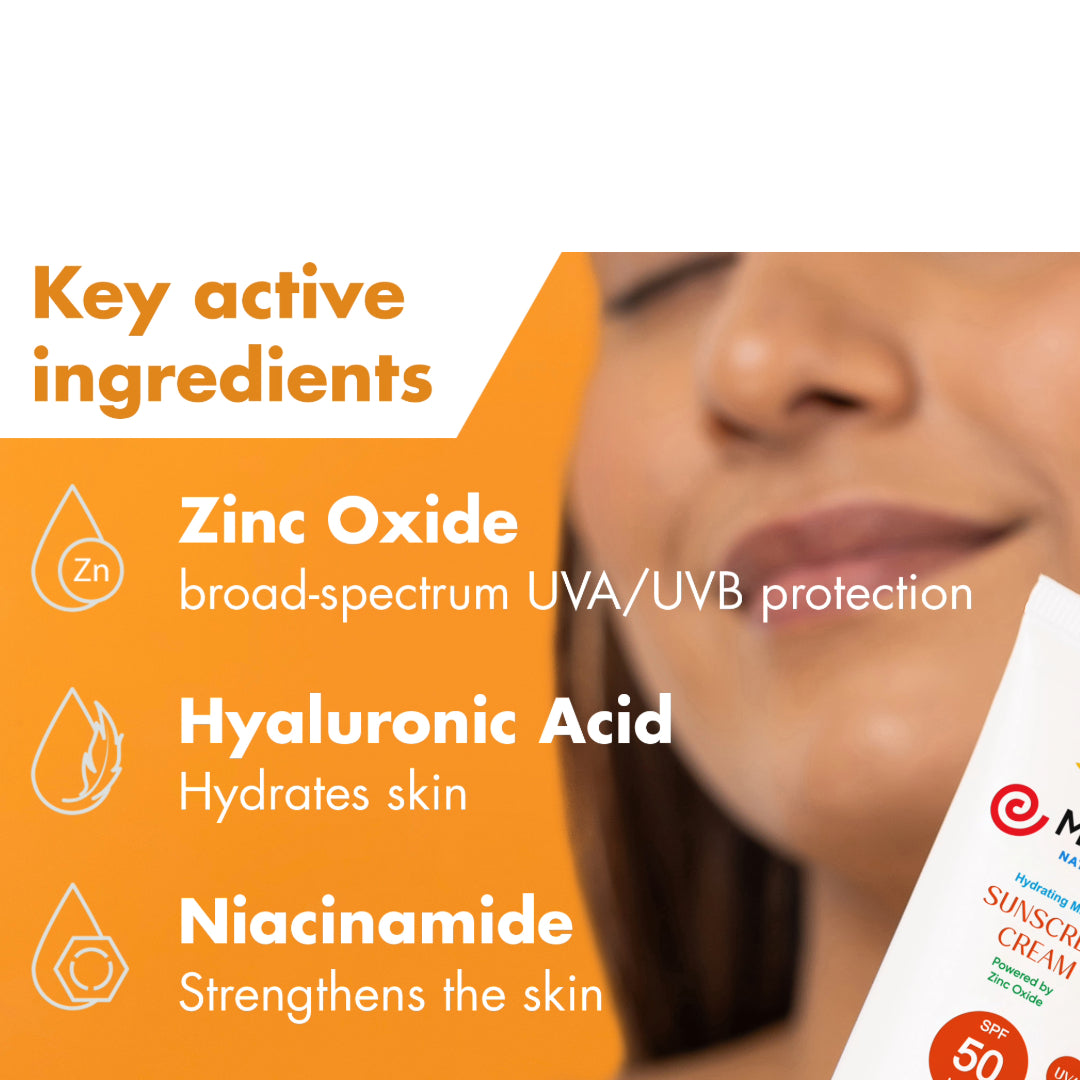 Broad-Spectrum Zinc Oxide Sunscreen SPF 30 - Mineral-Based, Reef-Safe, Non-Comedogenic, and Water-Resistant for Sensitive and Acne-Prone Skin