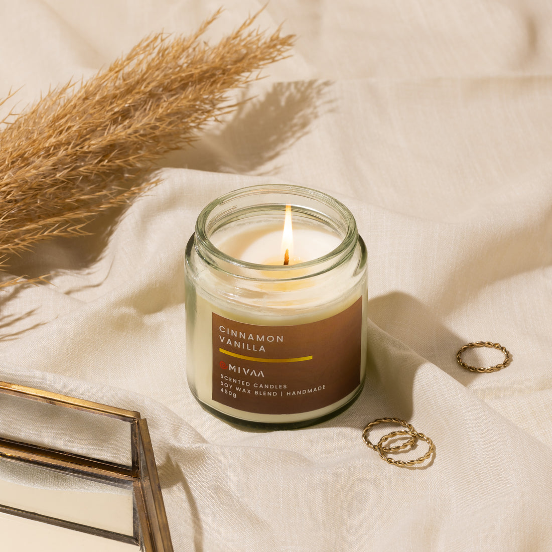 Mivaa Luxury Scented Candle - Cinnamon Vanilla