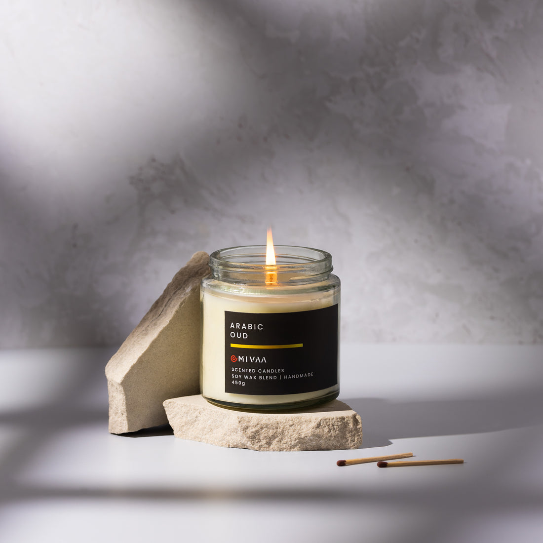Mivaa Luxury Scented Candle - Arabic Oud