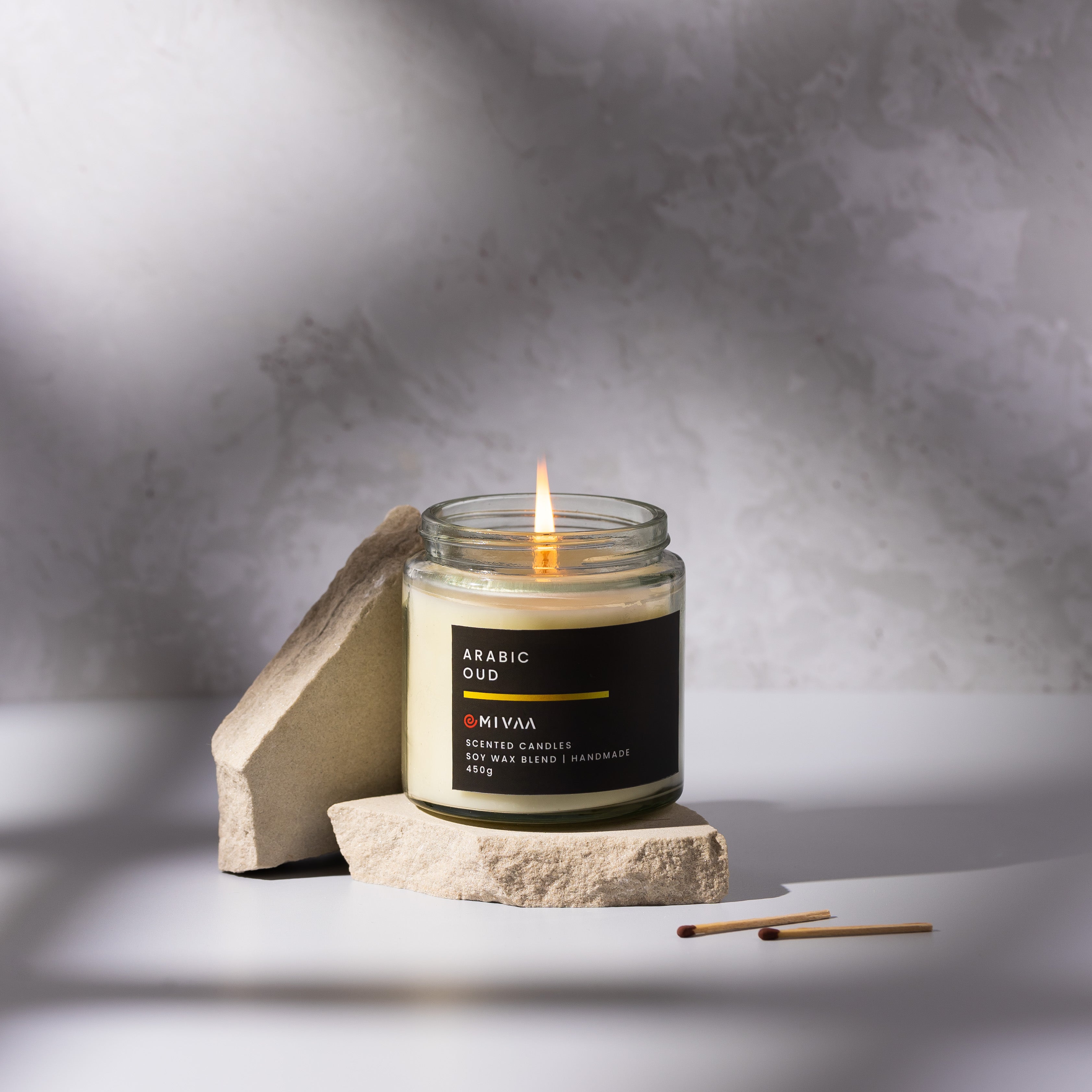 Mivaa Luxury Scented Candle - Arabic Oud