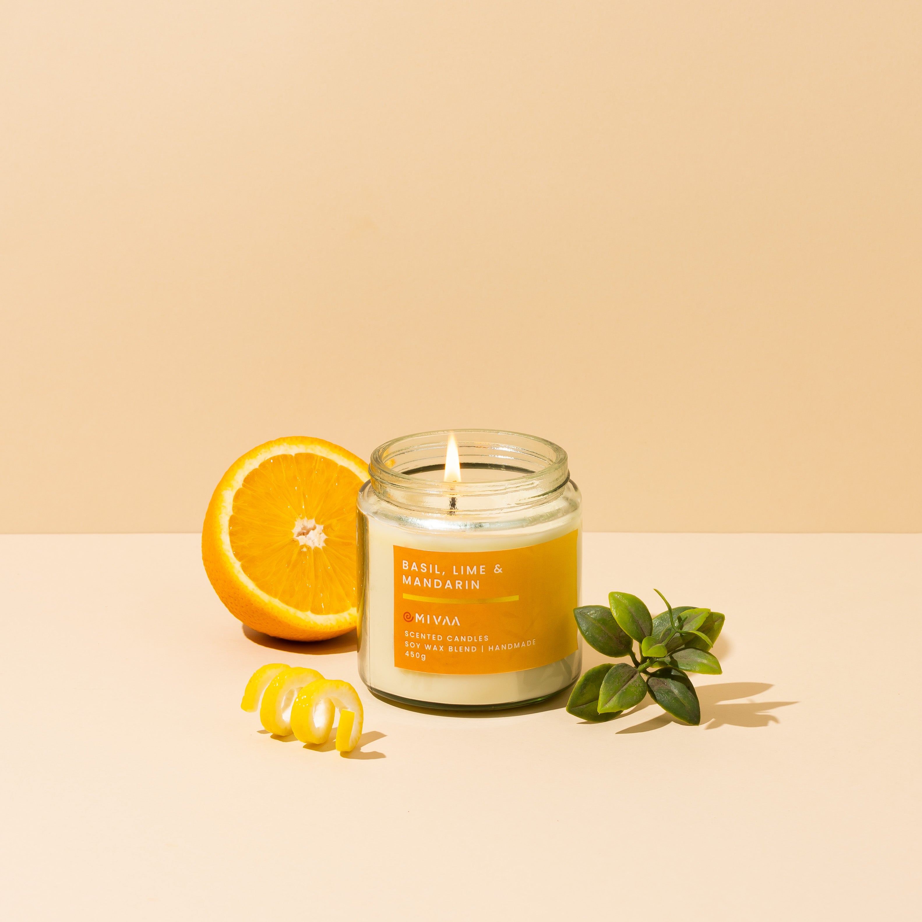 Premium luxury fragrance candles set from Mivaa