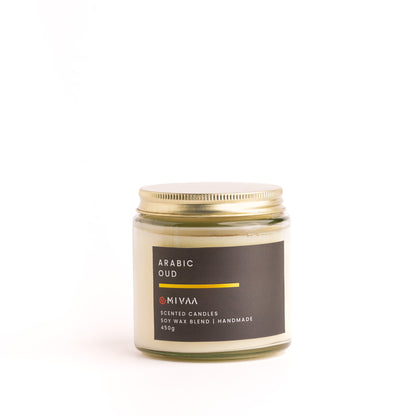 Mivaa Luxury Scented Candle - Arabic Oud